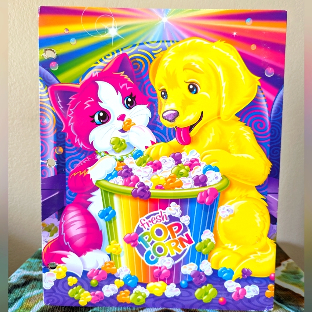 Lisa Frank Rainbow Matinee Folder